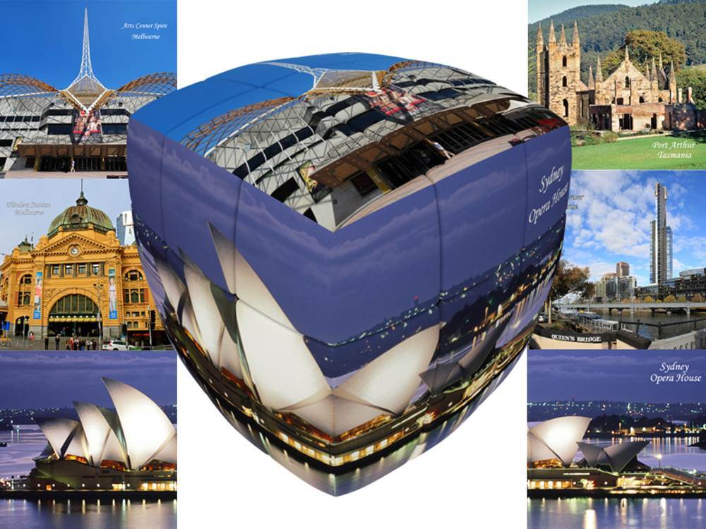 V-Cube 3x3 Australia