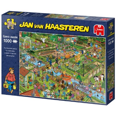 Jan Van Haasteren - Vegetable Garden 1000 Piece Jigsaw - Good Games