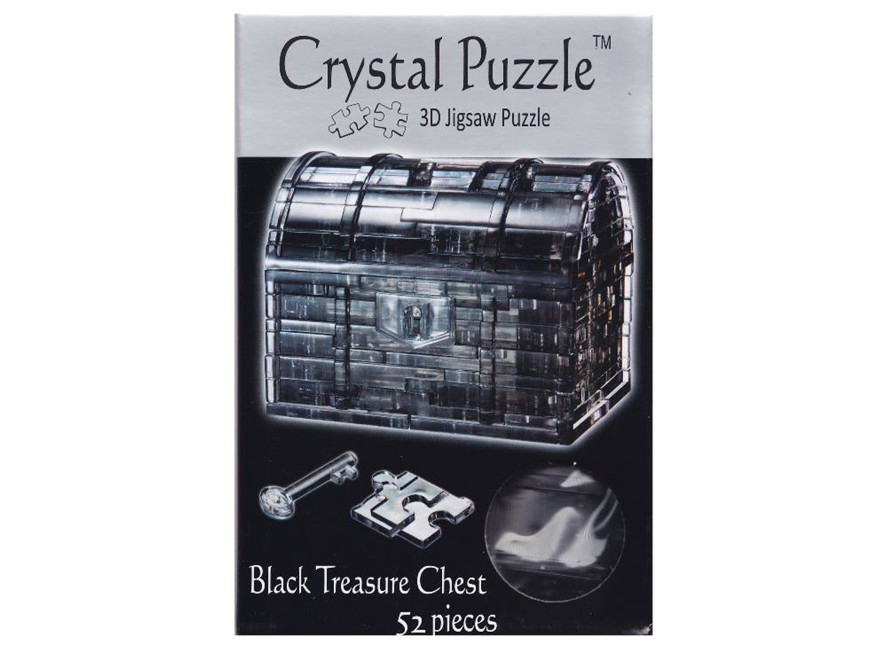 3D Black Treasure Crystal Puzzle - Good Games