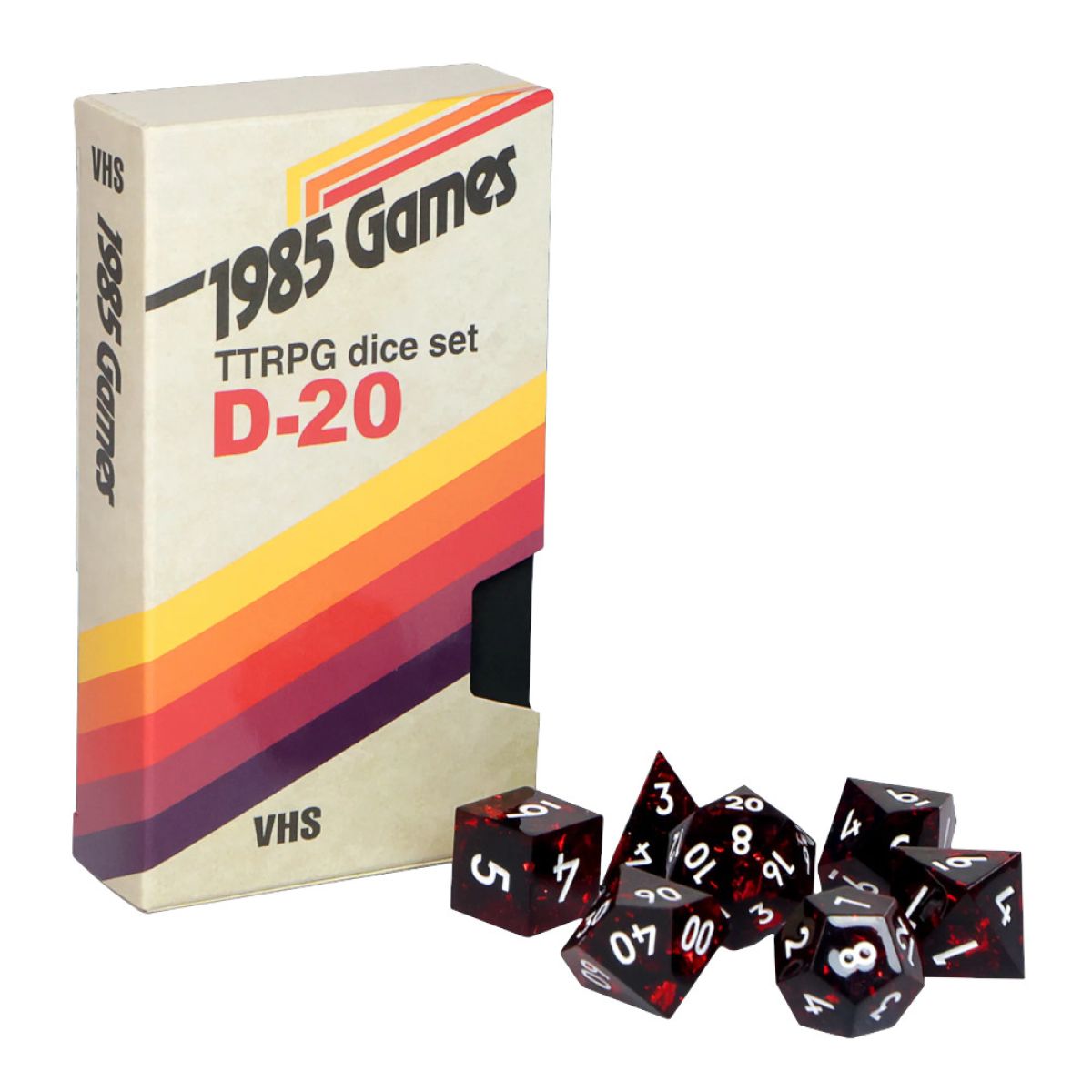 1985 Games VHS Dice Ruby Red (Preorder) - Good Games