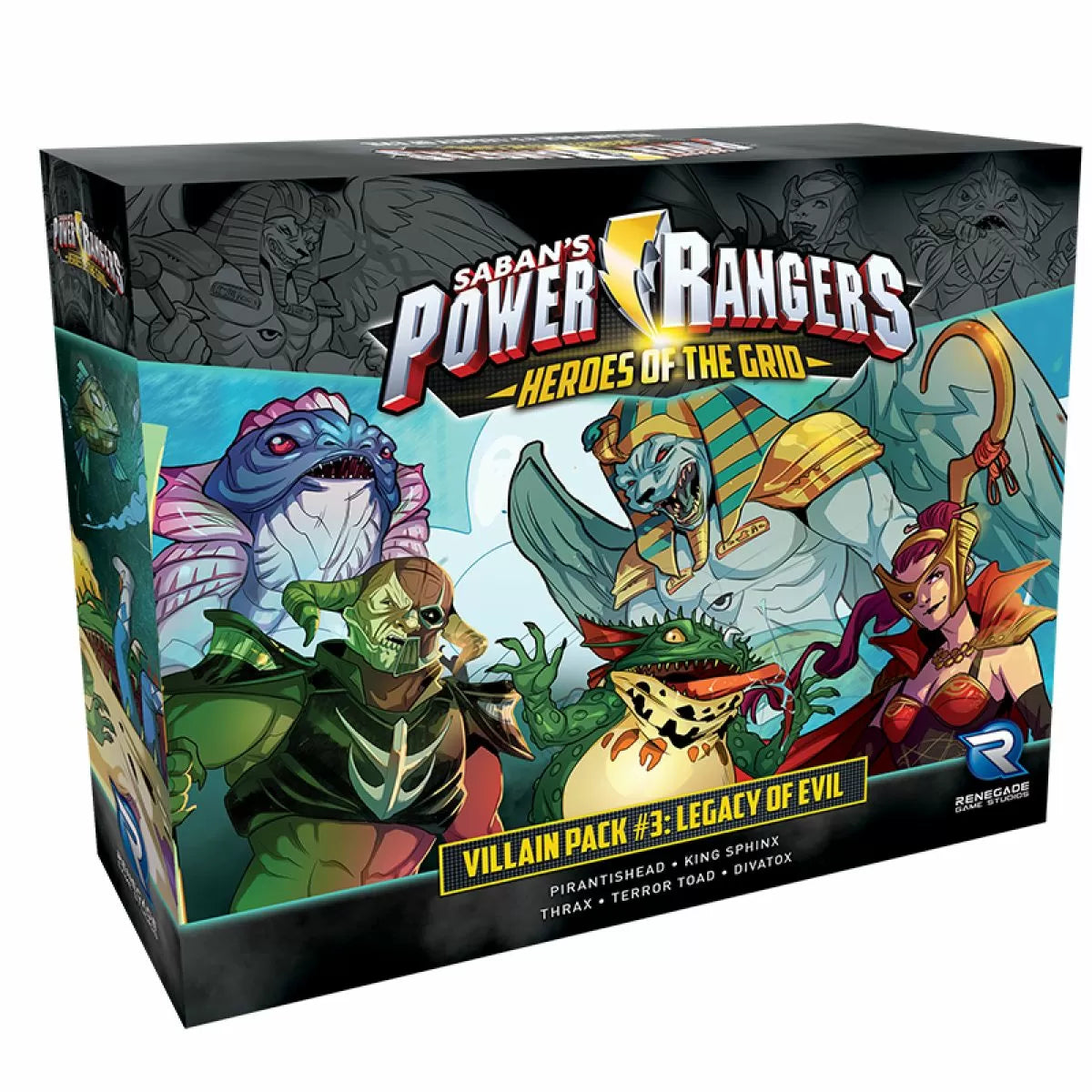 Power Rangers Heroes of the Grid - Bundle 10 Once a Ranger Bundle
