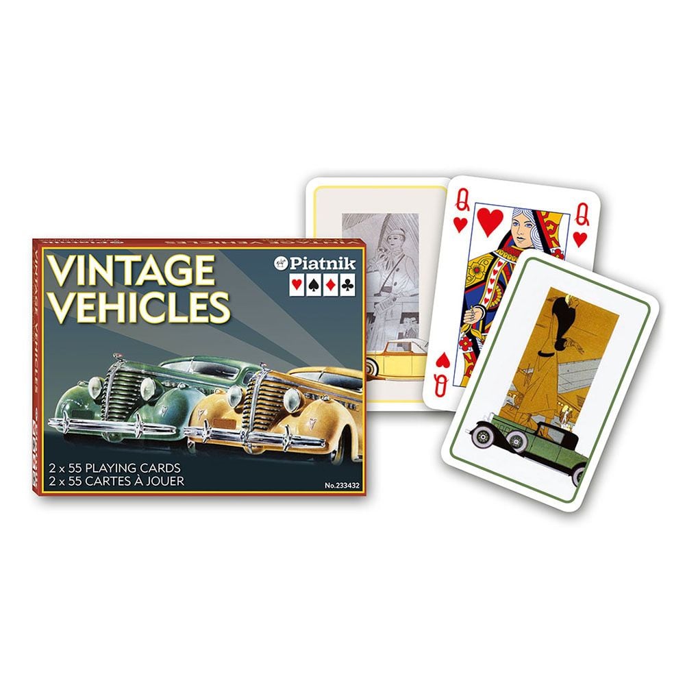 Vintage Vehicles Bridge Double Deck - Good Games