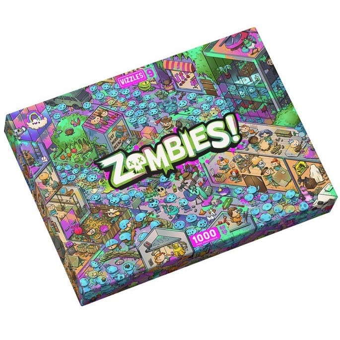 Vizzles Zombies! 1000 Piece Jigsaw Puzzle - Good Games