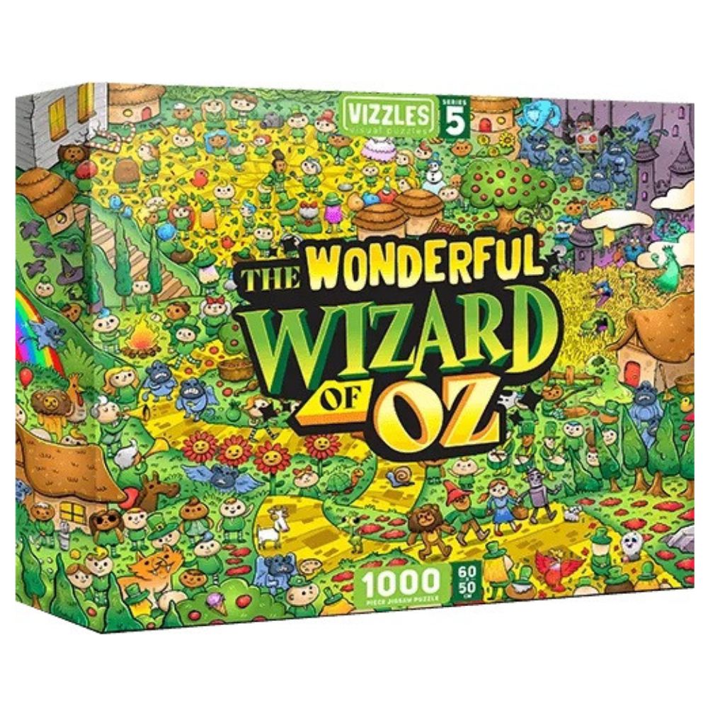 Vizzles: The Wonderful Wizard Of Oz 1000 Piece Jigsaw Puzzle - Good Games