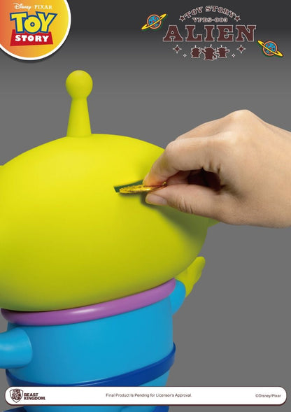 Rear angle displaying coin slot on Alien’s back