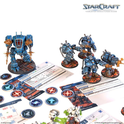 Starcraft Miniatures Games: Terran Starter Set