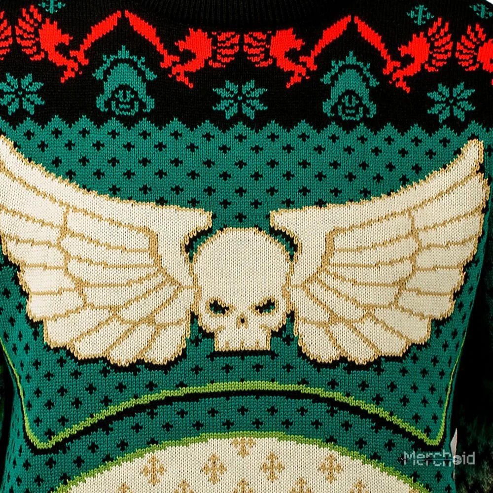 Warhammer 40000: Dark Angels Christmas Jumper (L) - Good Games