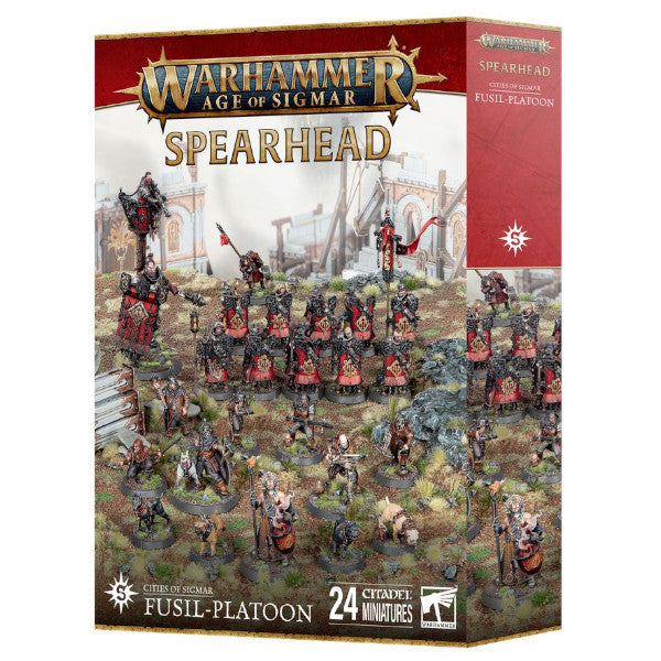 Spearhead: Cities Of Sigmar Fusil-Platoon (70-862) (Preorder)
