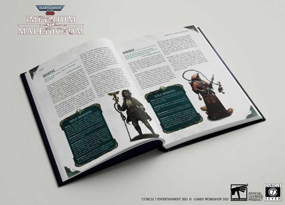 Warhammer 40k RPG Imperium Maledictum Core Rulebook Collectors Edition - Good Games