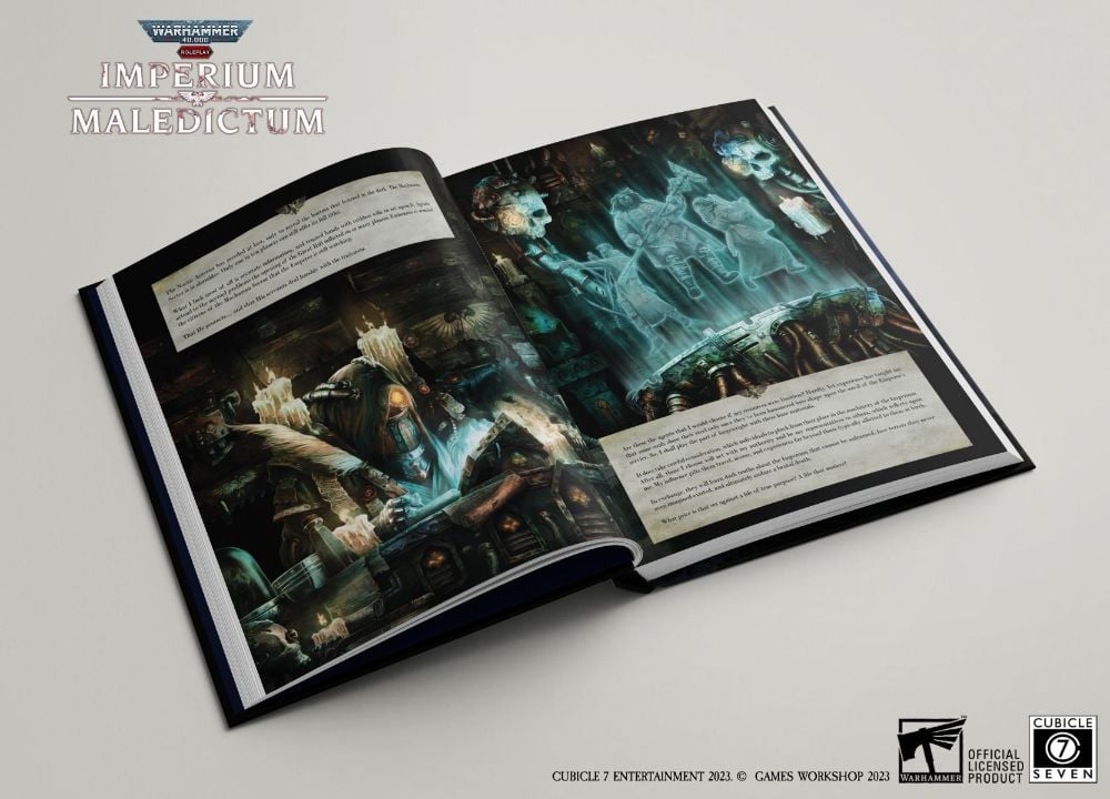 Warhammer 40k RPG Imperium Maledictum Core Rulebook Collectors Edition - Good Games