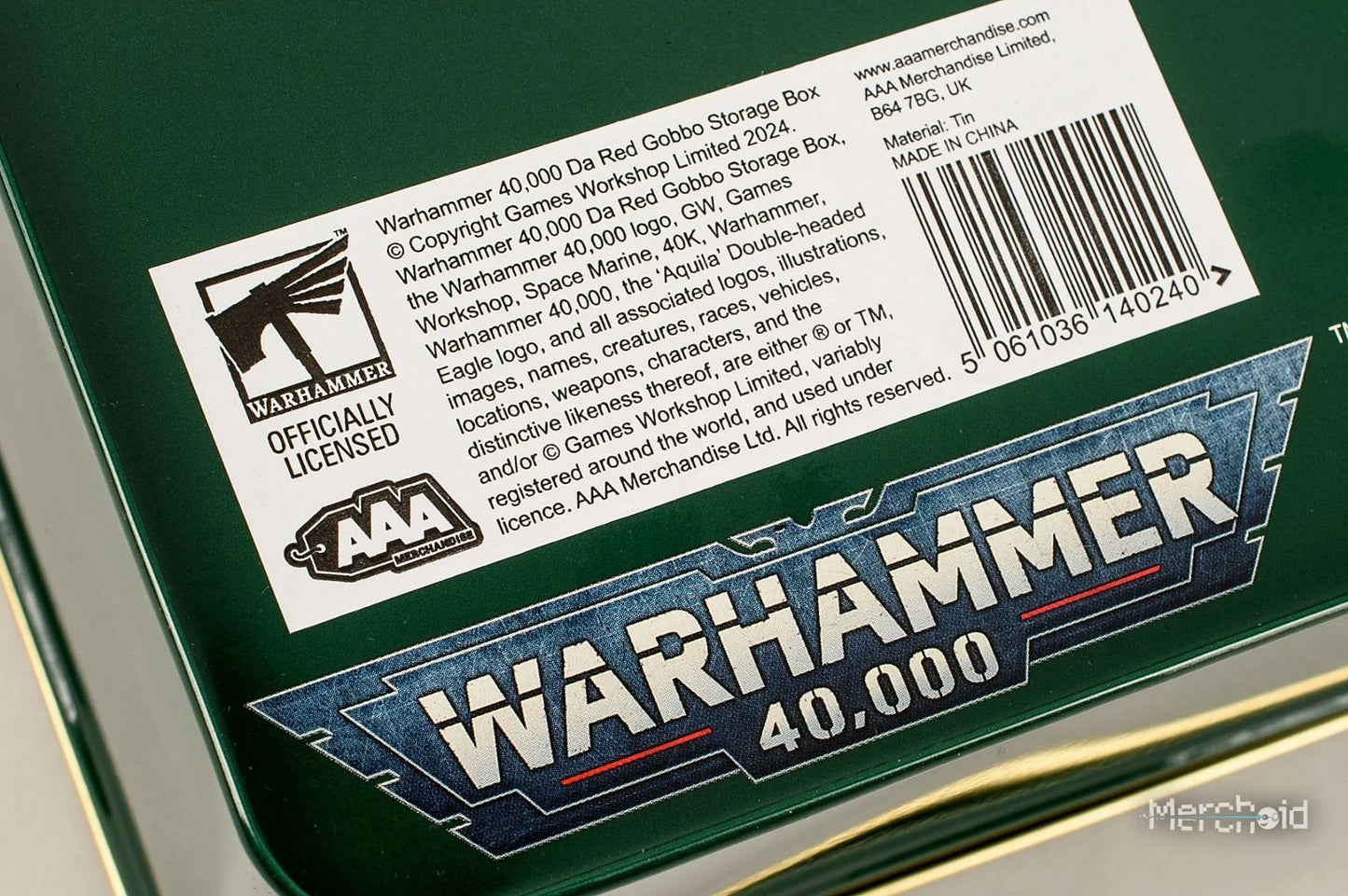 Warhammer 40000: Gobbo Tin Box - Good Games