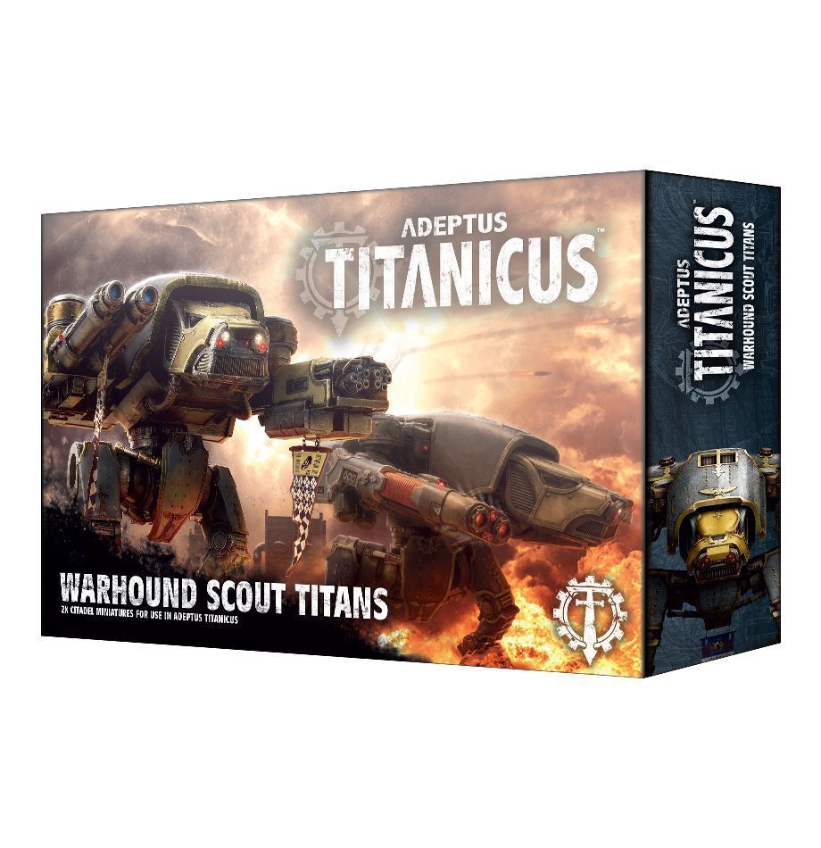 Adeptus Titanicus: Warhound Scout Titans (400-18) - Good Games