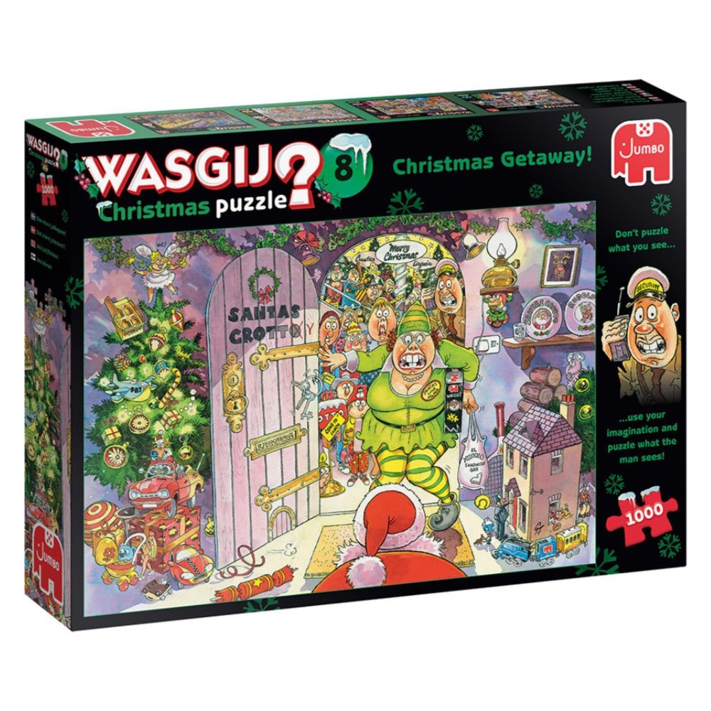 Wasgij Xmas 8 - Christmas Getaway - 1000 Piece Jigsaw - Good Games