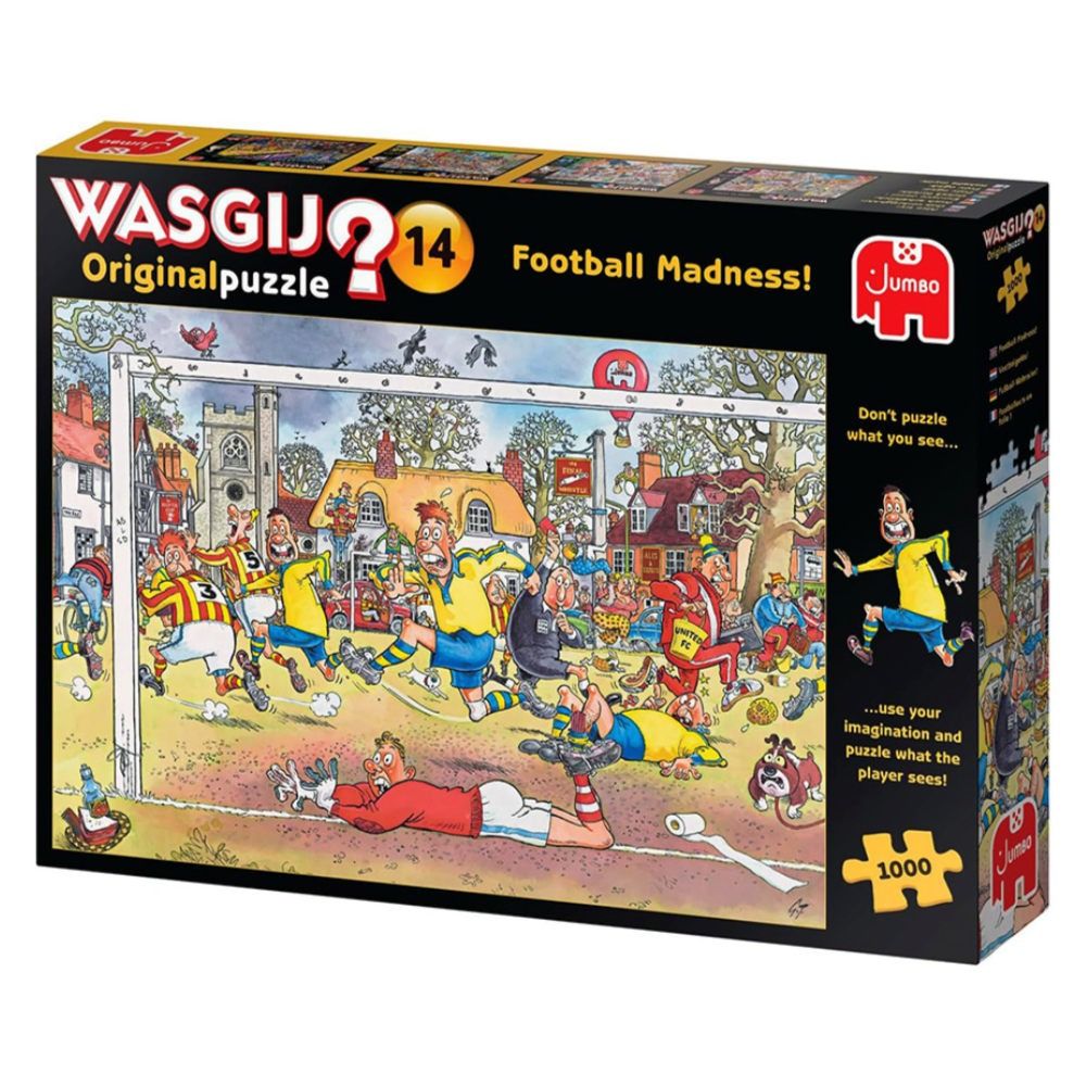 Wasgij Original 14 - Football Madness - 1000 Piece Jigsaw
