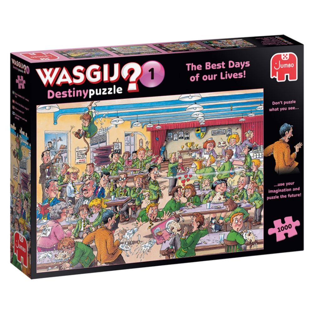 Wasgij Retro Destiny 1 - The Best Days Of Our Lives - 1000 Piece Jigsaw