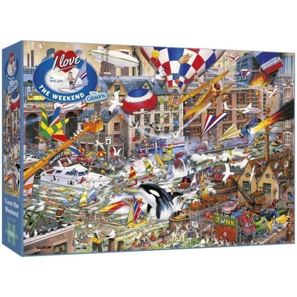 Gibsons - I Love The Weekend 1000 Piece Jigsaw