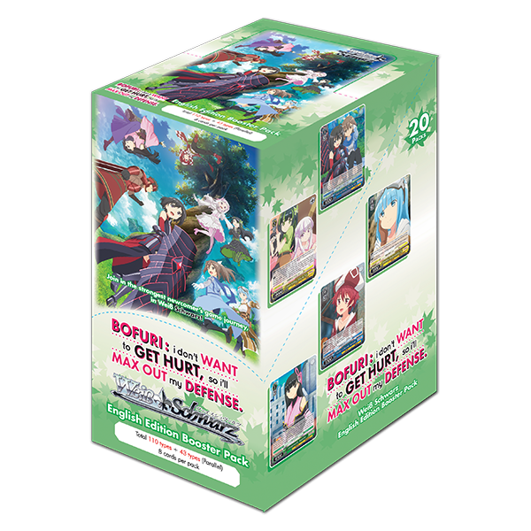Weiss Schwarz - Bofuri: I Dont Want to Get Hurt so Ill Max Out My Defense Booster Box