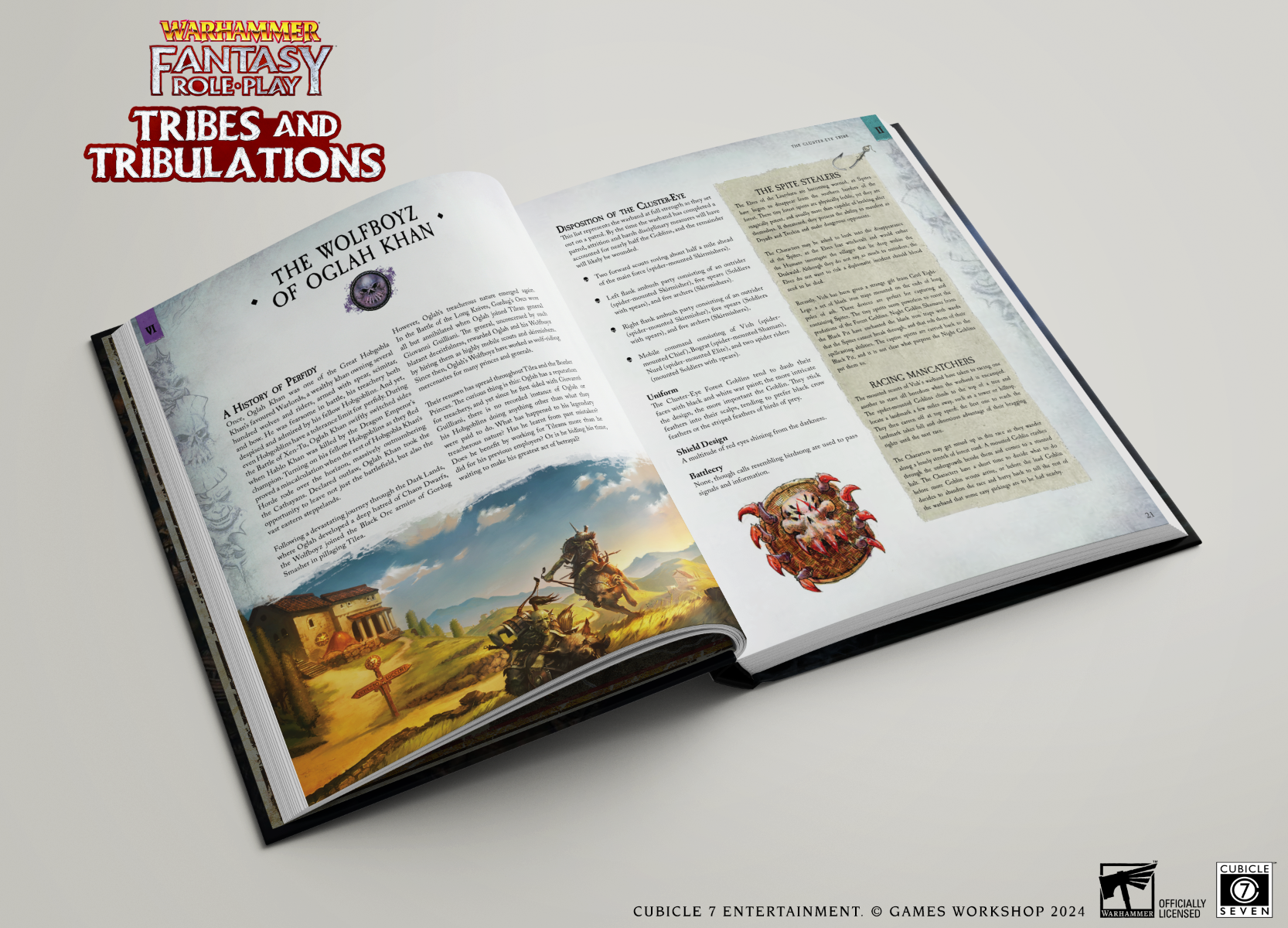 Cubicle 7 Warhammer Fantasy Roleplay: Tribes And Tribulations - Good Games