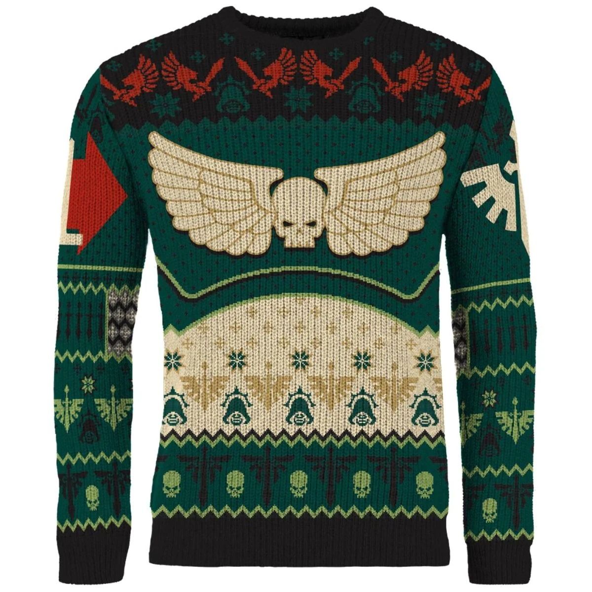 Warhammer 40000: Dark Angels Christmas Jumper (XXL) - Good Games