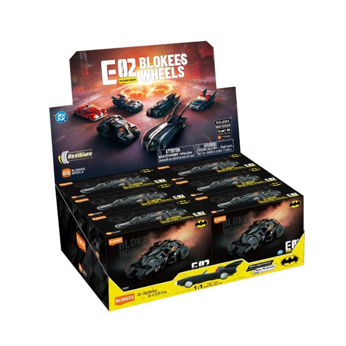 Batman E02 Blokees Wheels Blind Box Display