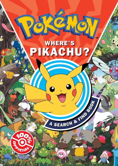 Pokemon Wheres Pikachu A Search And Find Book (Preorder) - Good Games