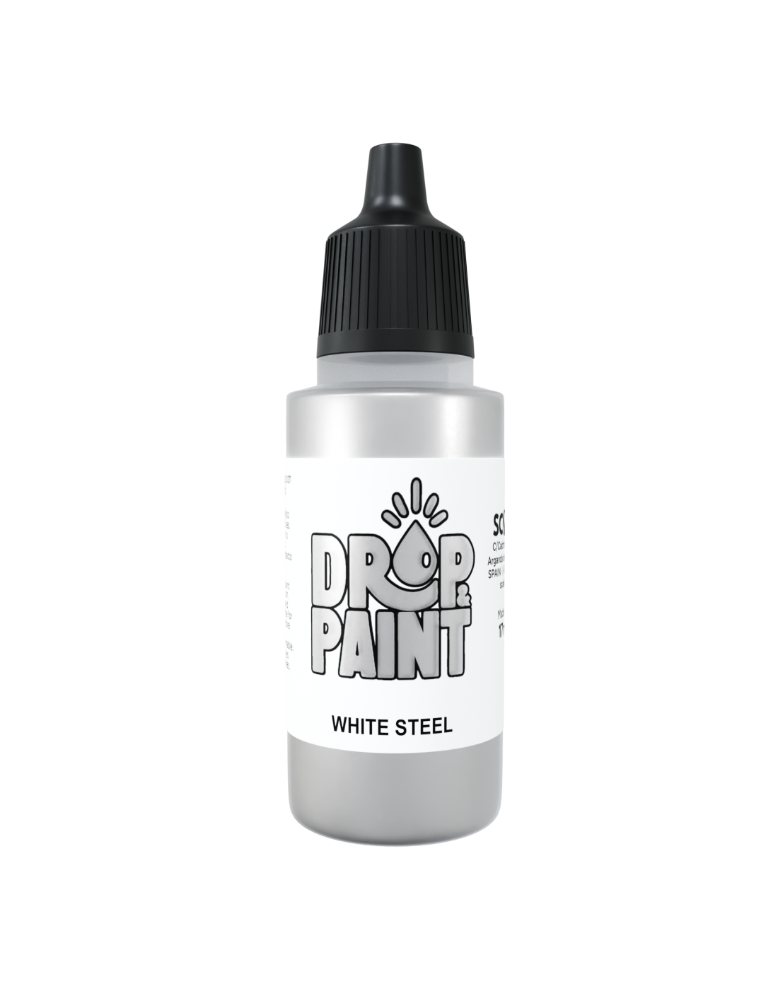 Scale 75 Drop and Paint 17ml - White Steel - Good Games
