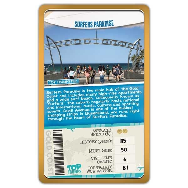 Top Trumps - Gold Coast - Good Games