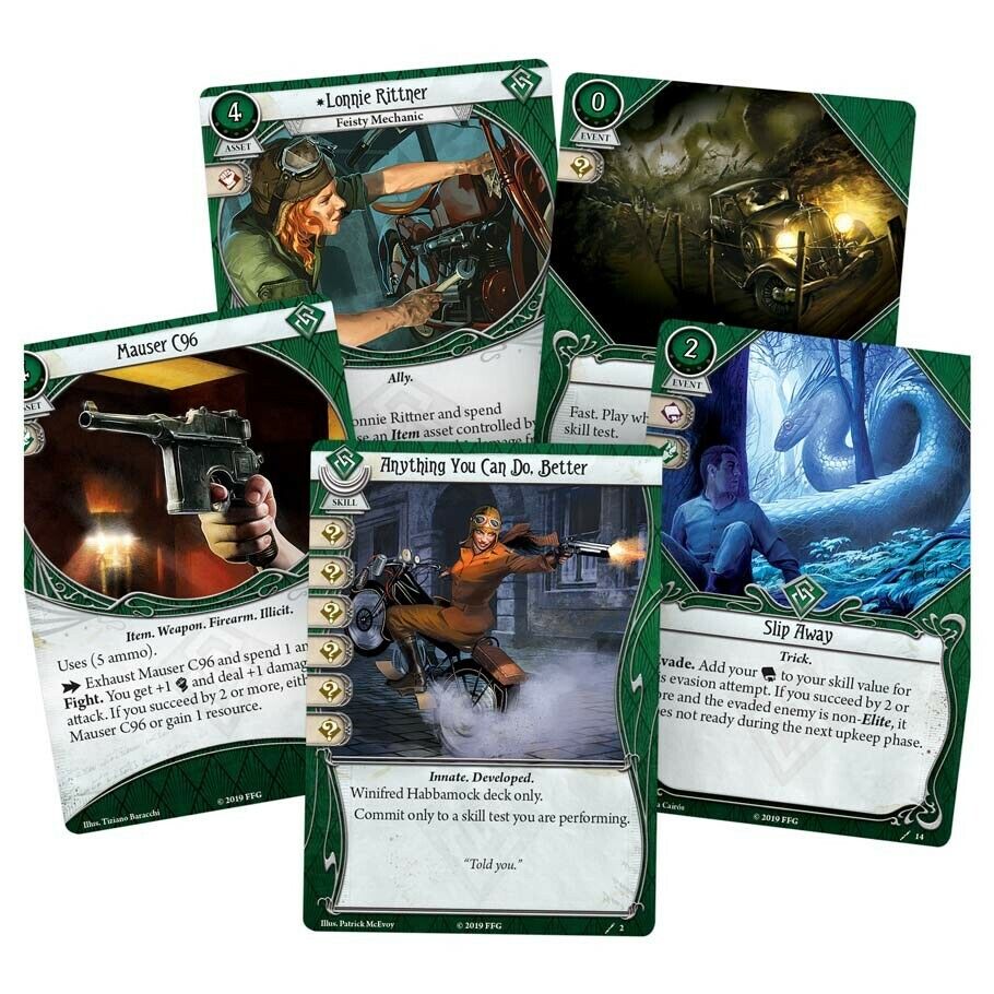 Arkham Horror - The Card Game - Winifred Habbamock - Investigator Starter Deck