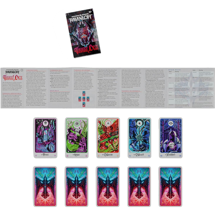 D&D Ravenloft: The Horrors Within - Tarokka Deck