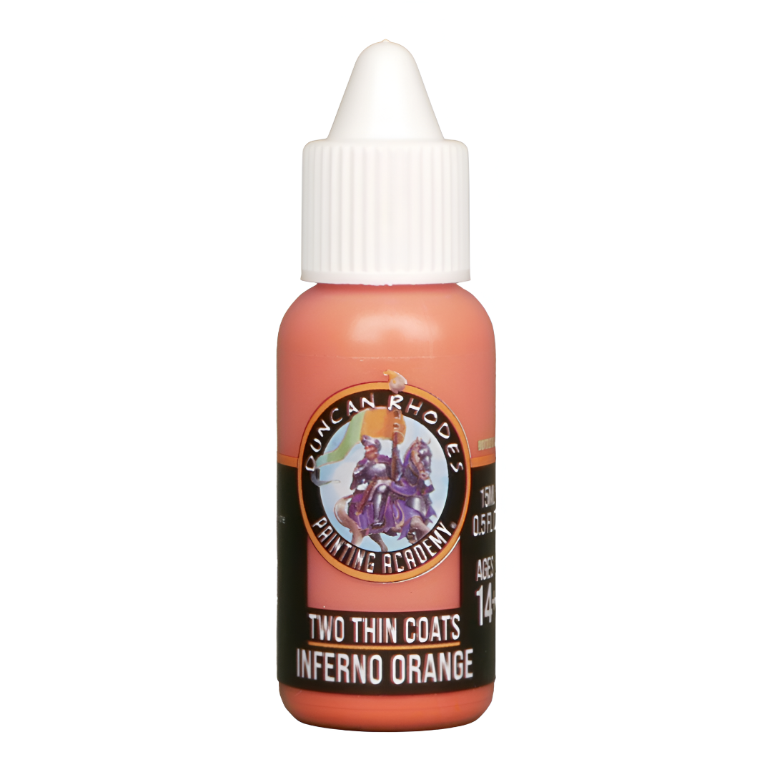Two Thin Coats Paint 15ml - Inferno Orange - Good Games