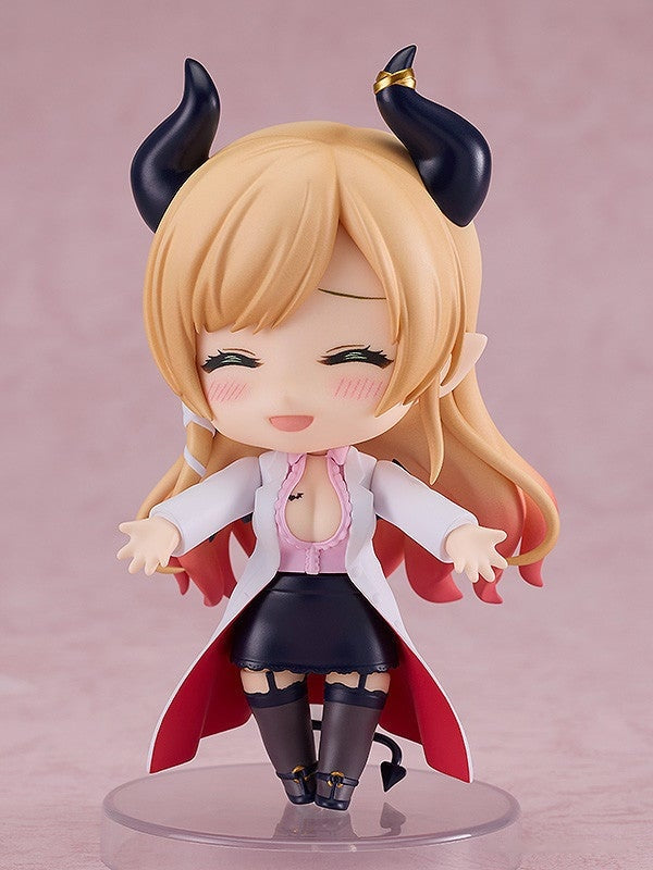 Anime-style Nendoroid figure showing a happy expression