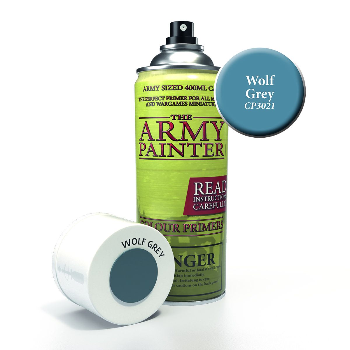 Army Painter Aerosol Spray Primer - Wolf Grey 400ml - 220571 - Good Games