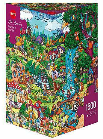Heye - Wonderwoods 1500 Piece Jigsaw - - Good Games