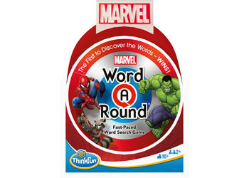 ThinkFun - Word A Round Marvel Edition