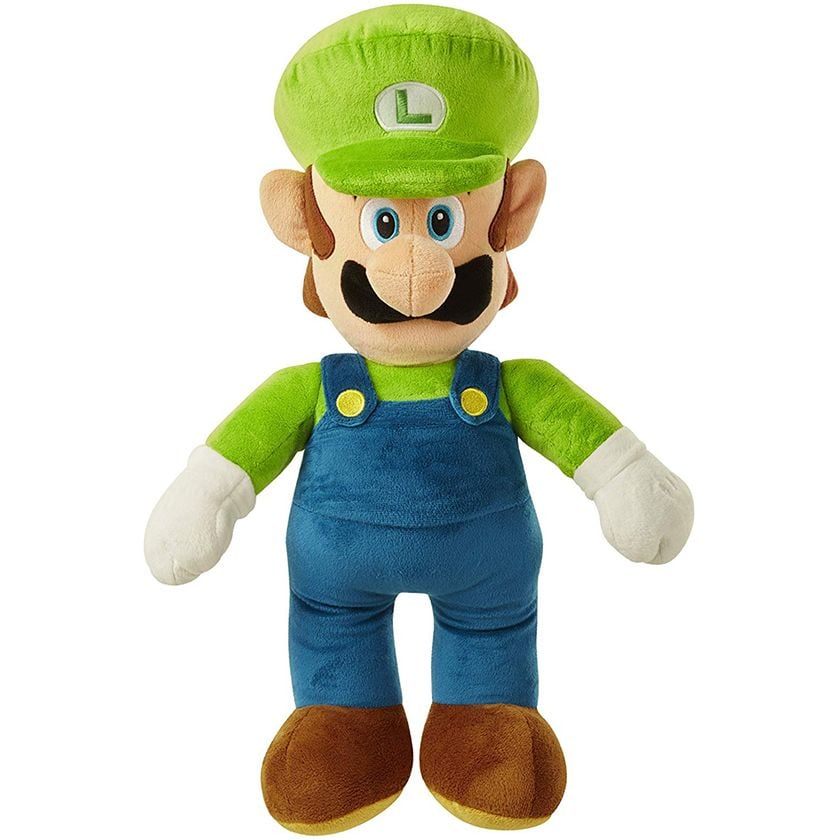 World of Nintendo Jumbo Plush Luigi 20inch - Good Games