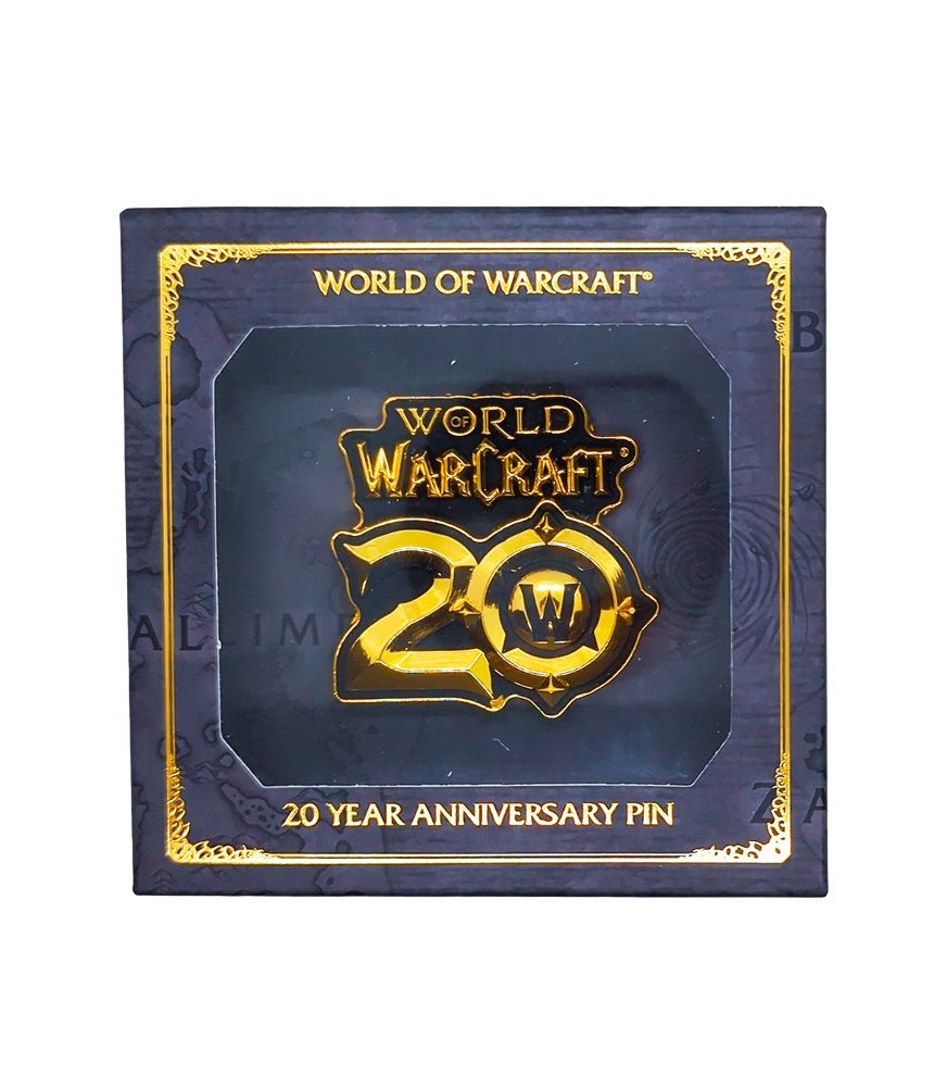 World of Warcraft 20th Anniversary Pin - Preorder - Good Games