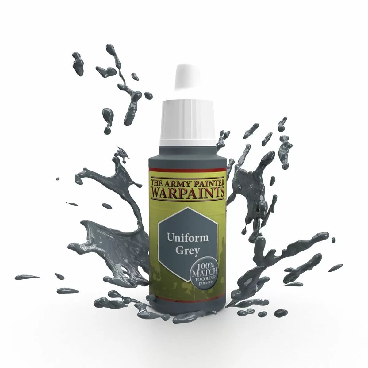 Army Painter Warpaints - Uniform Grey Acrylic Paint 18ml - Good Games