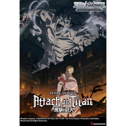 Weiss Schwarz - Attack on Titan: Final Season Booster Pack - Good Games