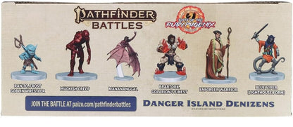 Pathfinder Battles: Fists of the Ruby Phoenix - Danger Island Denizens Boxed Set (97545) - Good Games