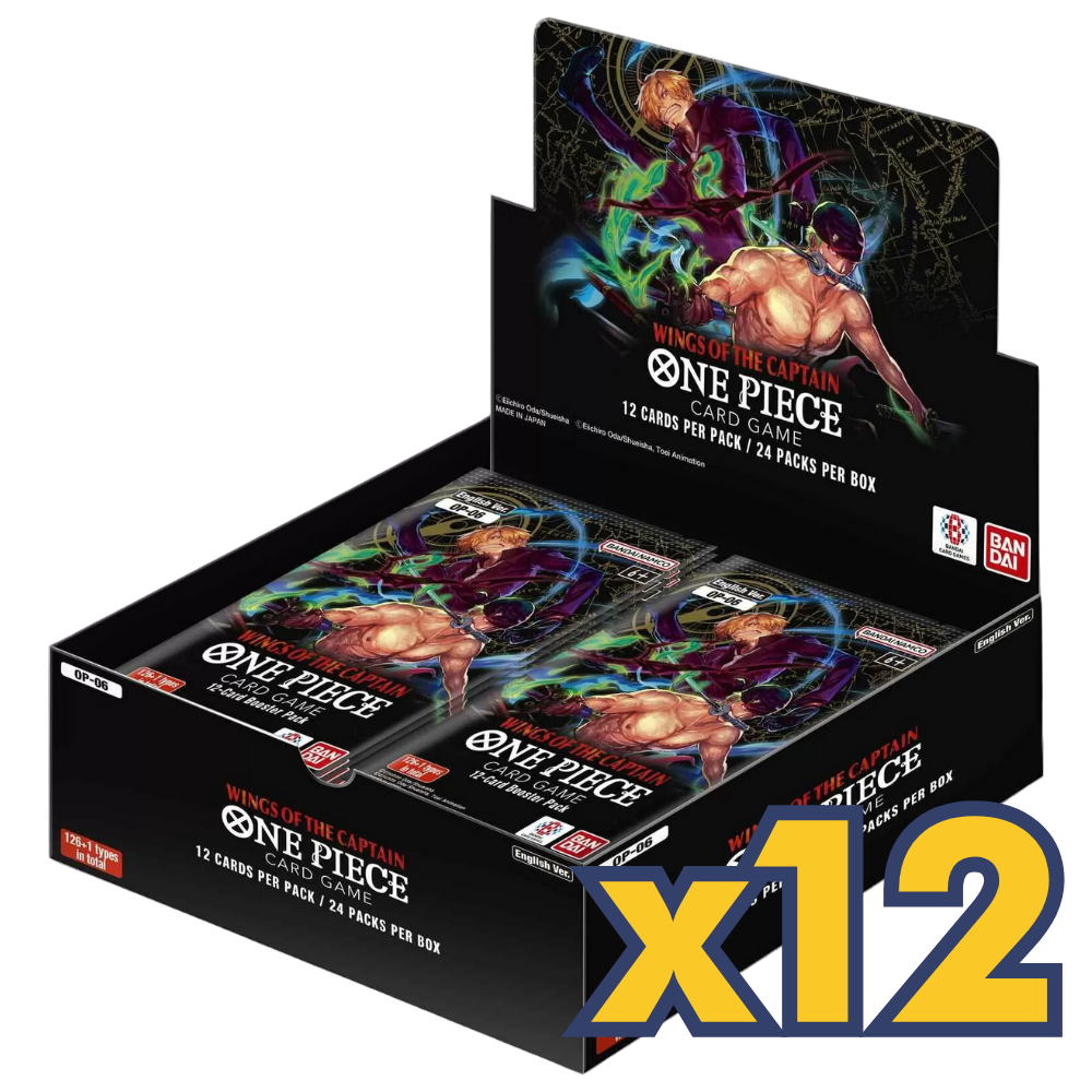 One Piece Card Game - Wings of the Captain Booster Case [OP-06] - Good Games