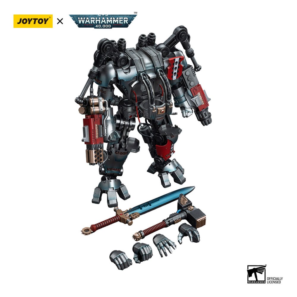 Warhammer Collectibles: 1/18 Scale Grey Knights Nemesis Dreadknight (Including action figures)