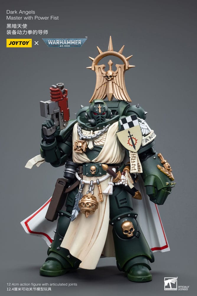 Warhammer Collectibles: 1/18 Scale Dark Angels Master with Power Fist
