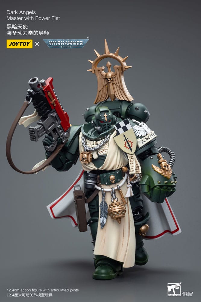 Warhammer Collectibles: 1/18 Scale Dark Angels Master with Power Fist