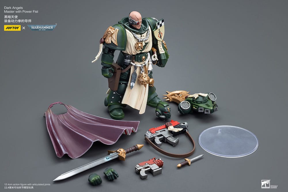 Warhammer Collectibles: 1/18 Scale Dark Angels Master with Power Fist