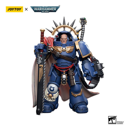 Warhammer Collectibles: 1/18 Scale Ultramarines Captain in Gravis Armour - Good Games
