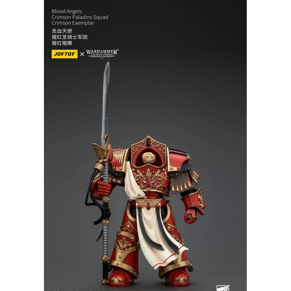 Warhammer Collectibles: 1/18 Scale Blood Angels Crimson Paladins Squad Crimson Exemplar - Good Games