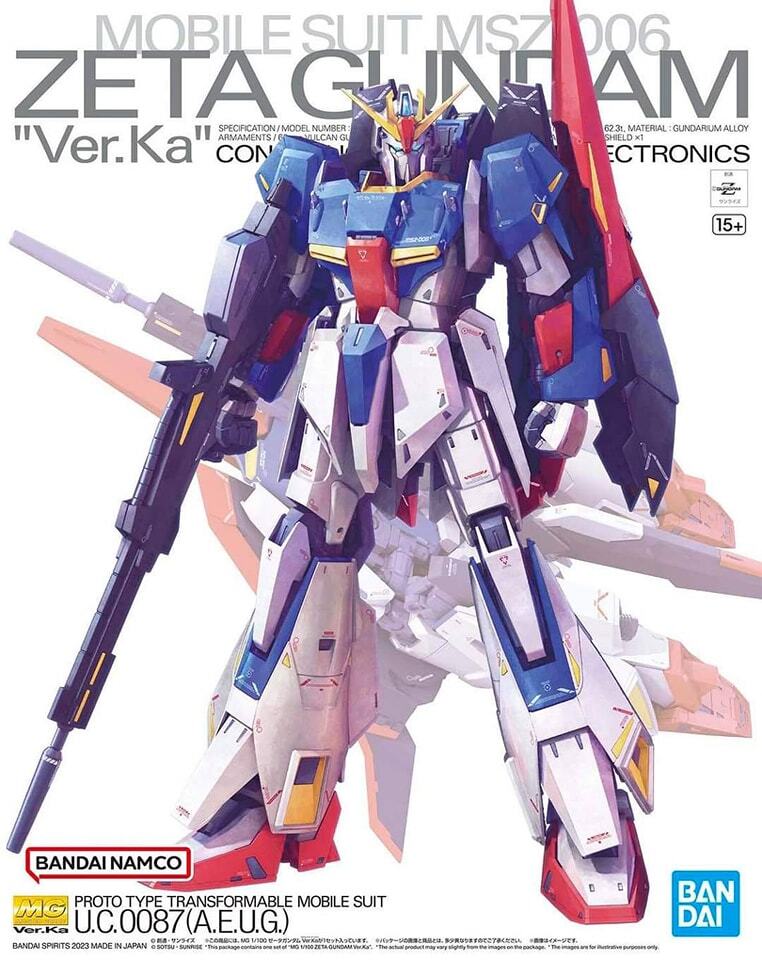 Zeta Gundam Ver.Ka MG 1-100 - Good Games