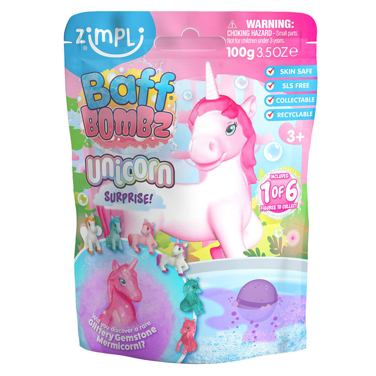 Zimpli Kids- Baff Bombz Unicorn Surprise