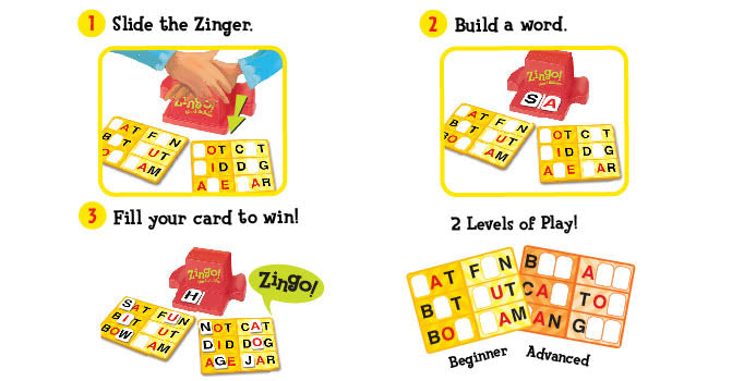 ThinkFun - Zingo! Word Builder Game - Good Games