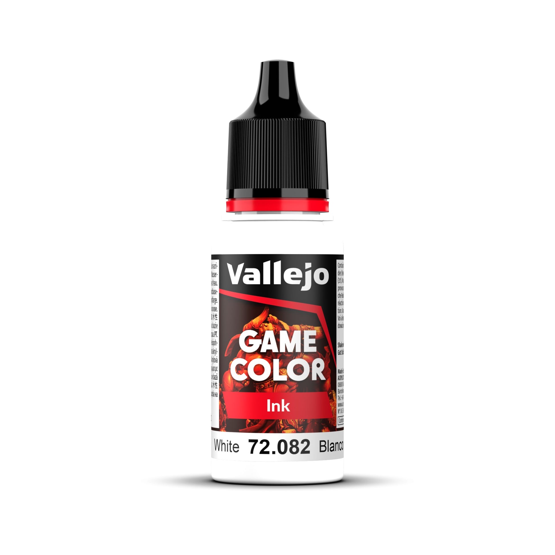 Vallejo Game Colour - Ink White 18ml - Good Games